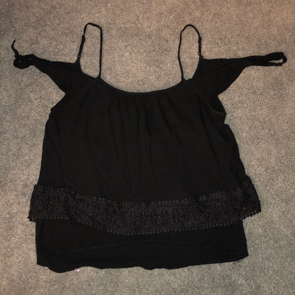 Black summer tunic